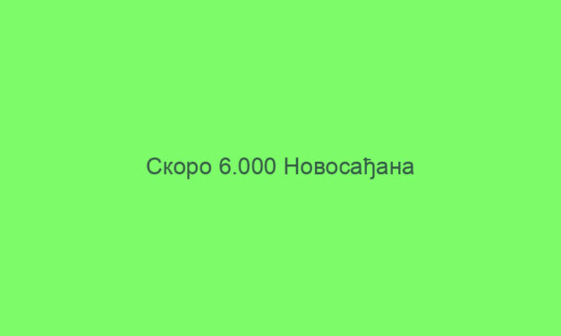 Скоро 6.000 Новосађана добило посао